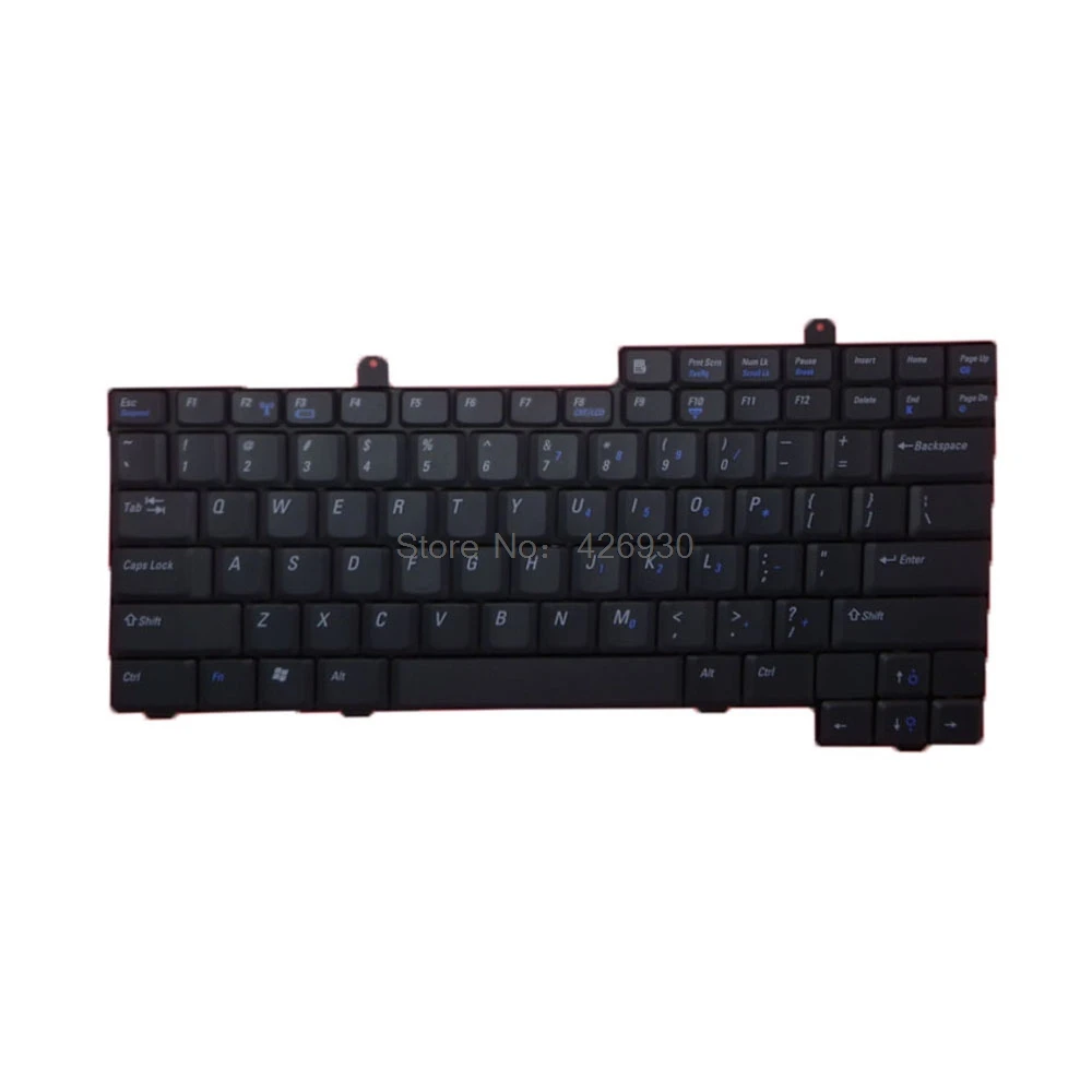 Ноутбук США клавиатура для DELL Latitude D510 D610 6000 9200 9300 9400 M170 M1710 V0911BIAS1 Английский