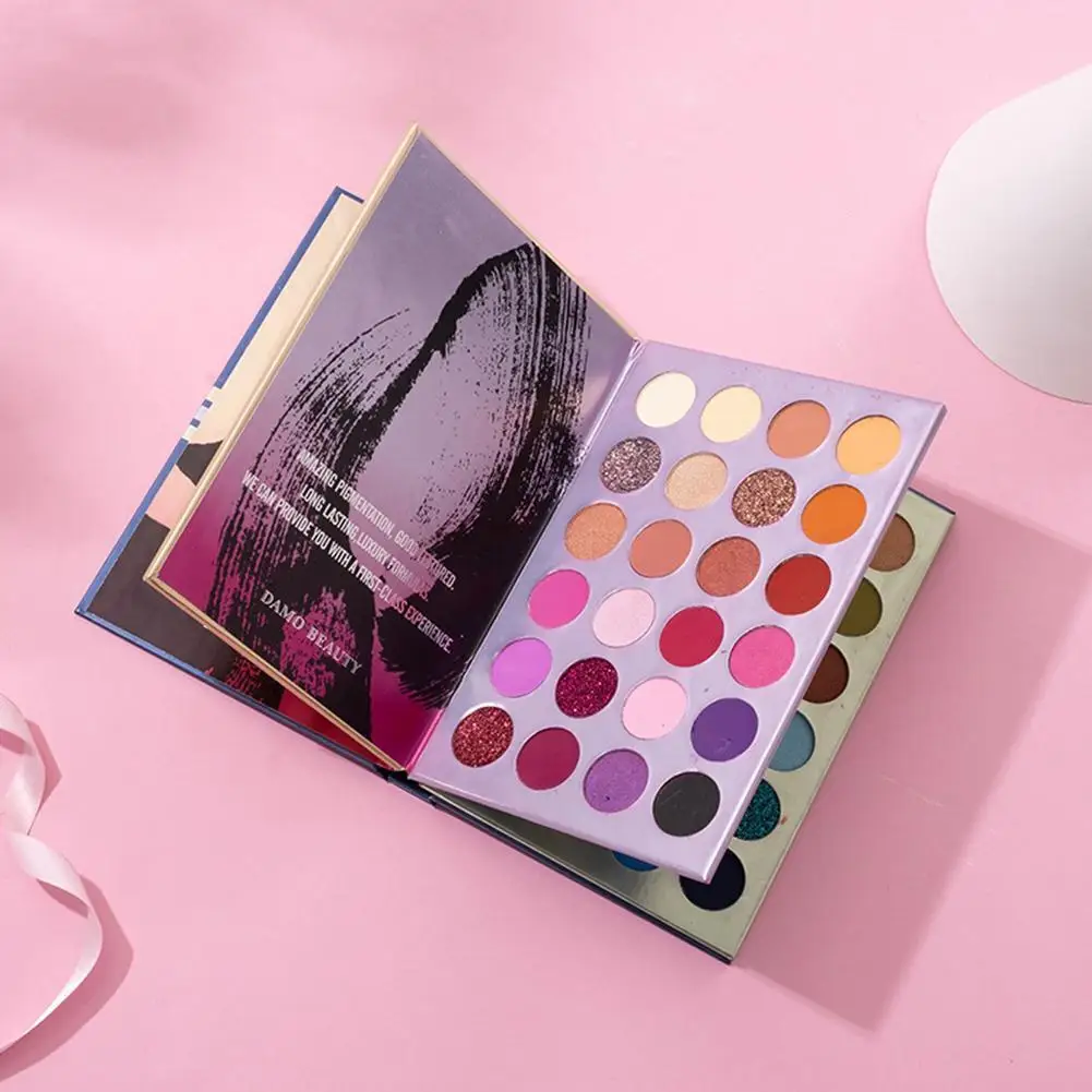 

Color Shades New 72 Colorful Book Sharp Eyeshadow Palette Pigment Shadow Eye Pallete Matte Glitter Shiny N8J1