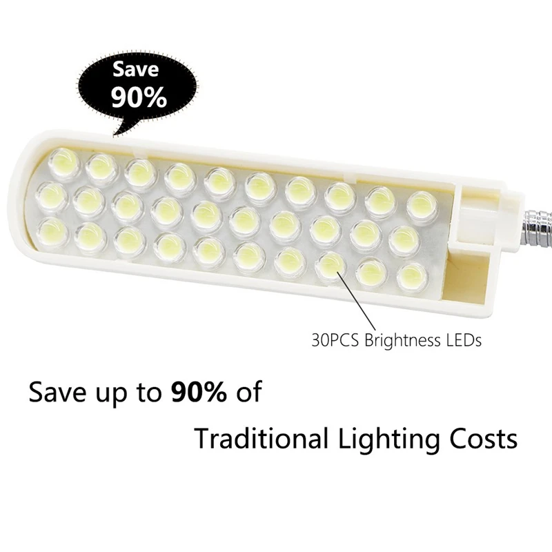 Светодиодная подсветка для швейной машины гибкий рабочий светильник лампа с