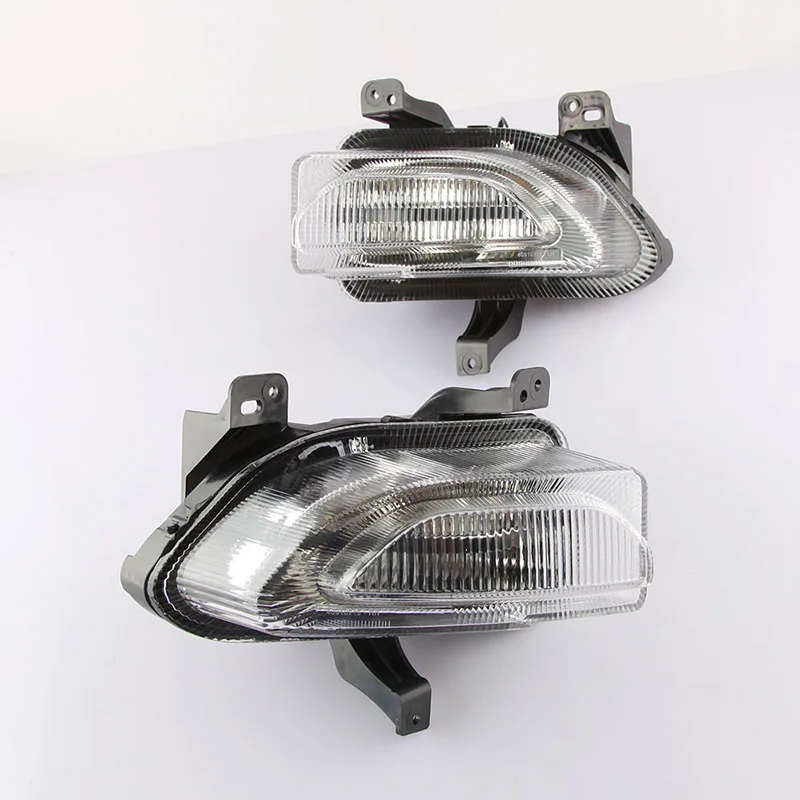 Светодиодный ные фары ДХО для Jeep Renegade 2015-2018 дневные ходовые огсветильник желтые