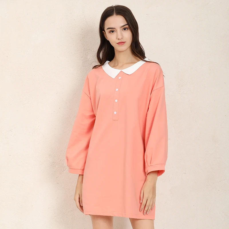 Женский Повседневный хлопковый сарафан без слез LEFT TO CRY свободный с длинным