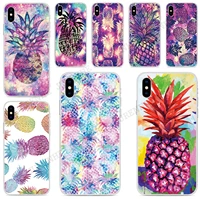 tpu soft silicone pineapples phone case for oppo find x2 pro a9 a8 a5 a31 2020 a91 ax5s realme 5 6 x50 reno a 3 pro back cover