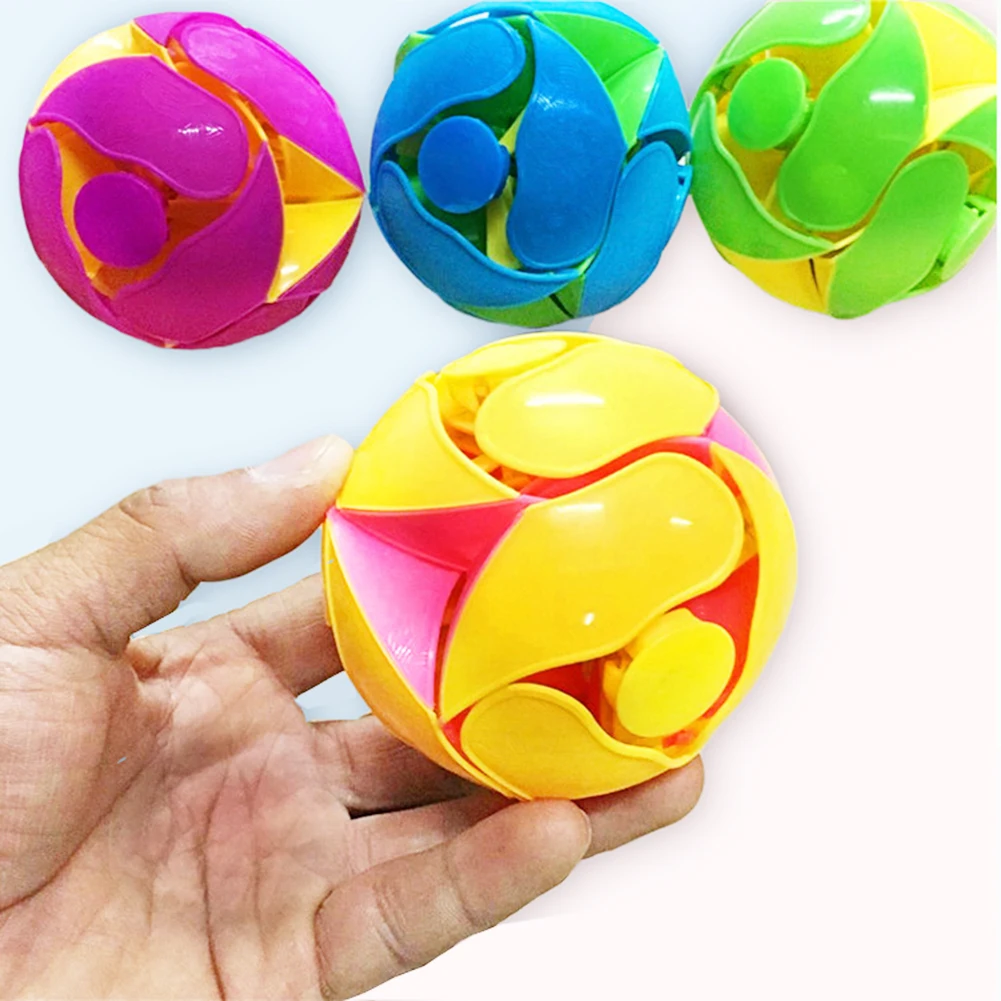 Bola m&aacute;gica de colores para ni&ntilde;os, bola m&aacute;gica de juguete de 8cm, con interruptor de Color, ideal para regalo de cumplea&ntilde;os-3