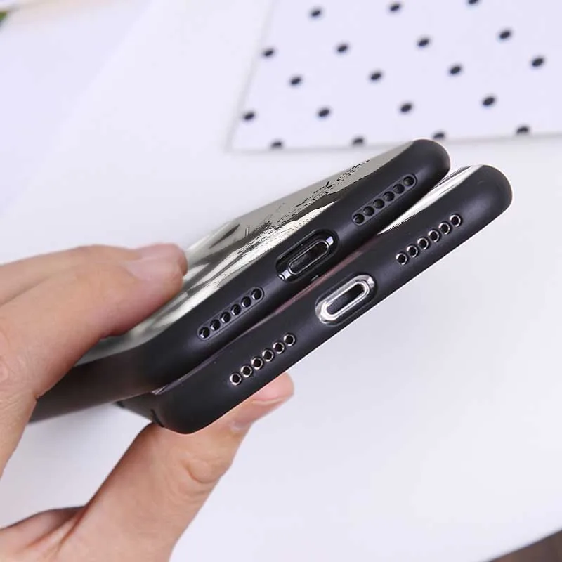 Для iPhone X XS MAX XR 7 8 6 6S plus 5s SE Прозрачный мягкий силиконовый чехол для телефона