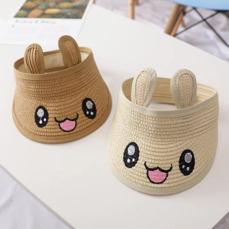 Соломенная шляпка для маленьких девочек мальчиков Детская Рыбацкая шляпа 4 цвета от солнца хит продаж лето