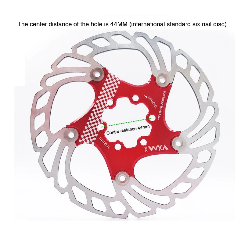 

VXM Brake Disc Pads Bike Brake Rotors MTB Cooling Float Disc Brake Bicycle Accessories Float Bicycle Brake