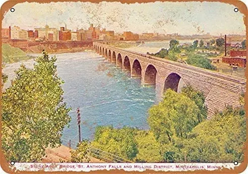 

Джеймс Дж. Металлический жестяной знак «Холм» 20 х30 см