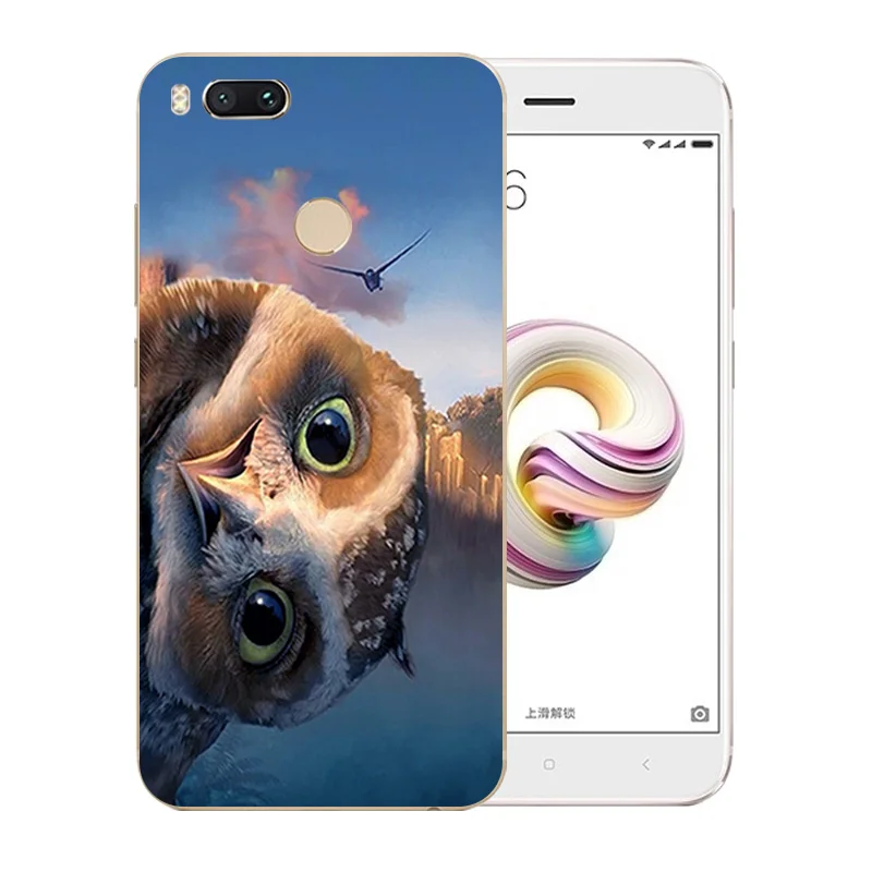 Для Xiaomi Redmi Note 6 Pro 4A 4 3 мягкий силиконовый защитный чехол для Mi A1 Max Max2 Прозрачный