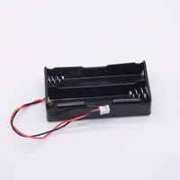 plastic 2 x 18650 batteries storage box case 2 slots way 3 7v diy battery clip holder container with ph2 0 2p plug terminal line