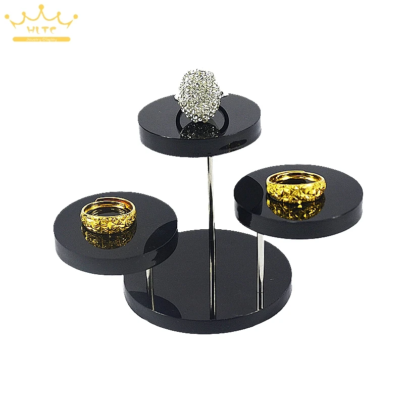

Acrylic Jewelry Watch Display Boxes Holder Rack Box Clear Acrylic Jewelry Organizer 3 Tray Stands for Earring Bracelet Necklace