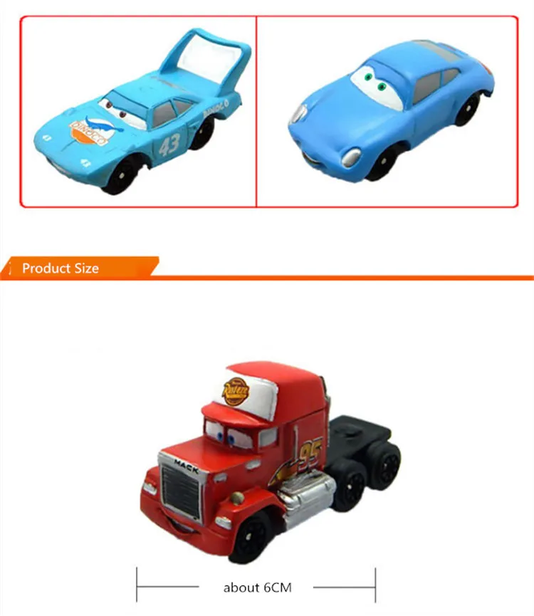 14 шт./компл. 4-5 см disney Pixar Cars 3 литые игрушечные машинки король молния McQueen Flo Fillmore модели машинок подарок игрушка для малыша