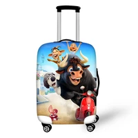 haoyun travel luggage cover ferdinand pattern suitcase cover cartoon anime designer elastic dust proof water proof protector