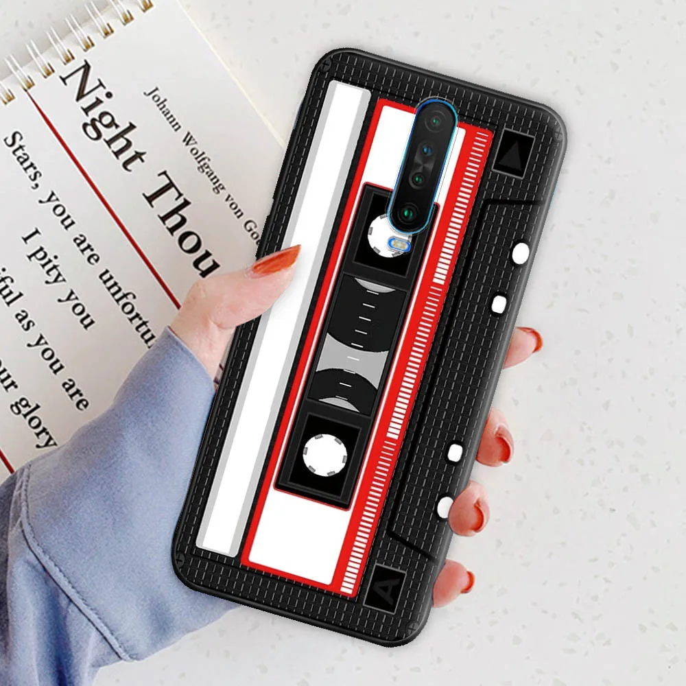 For Xiaomi Poco X2 Case Cover for Xiaomi Poco X2 Silicone Black Soft Phone Case For Xiaomi Poco X2 6.67 inch Pop TPU Back Bumper