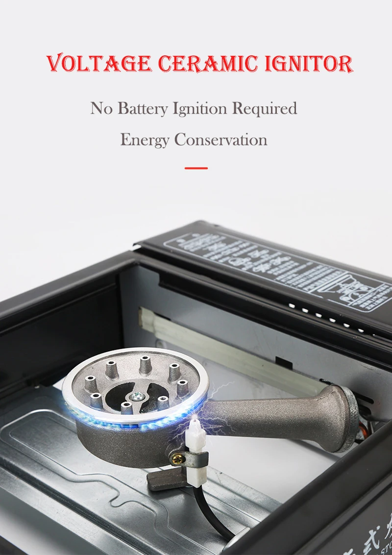 Уличная газовая мини-плита для кемпинга портативная плита металлическая кассета