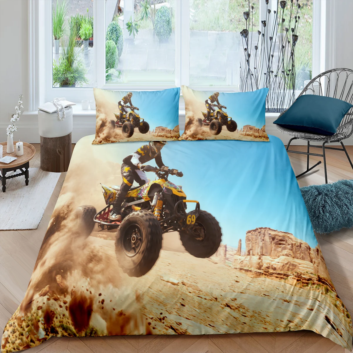 

Sports Racing Motorcycle Cars Racer Print Bedding Set Boys Quilt Covers Youthful 150 Luxury Bed Lines Twin Size Quilt 200x200