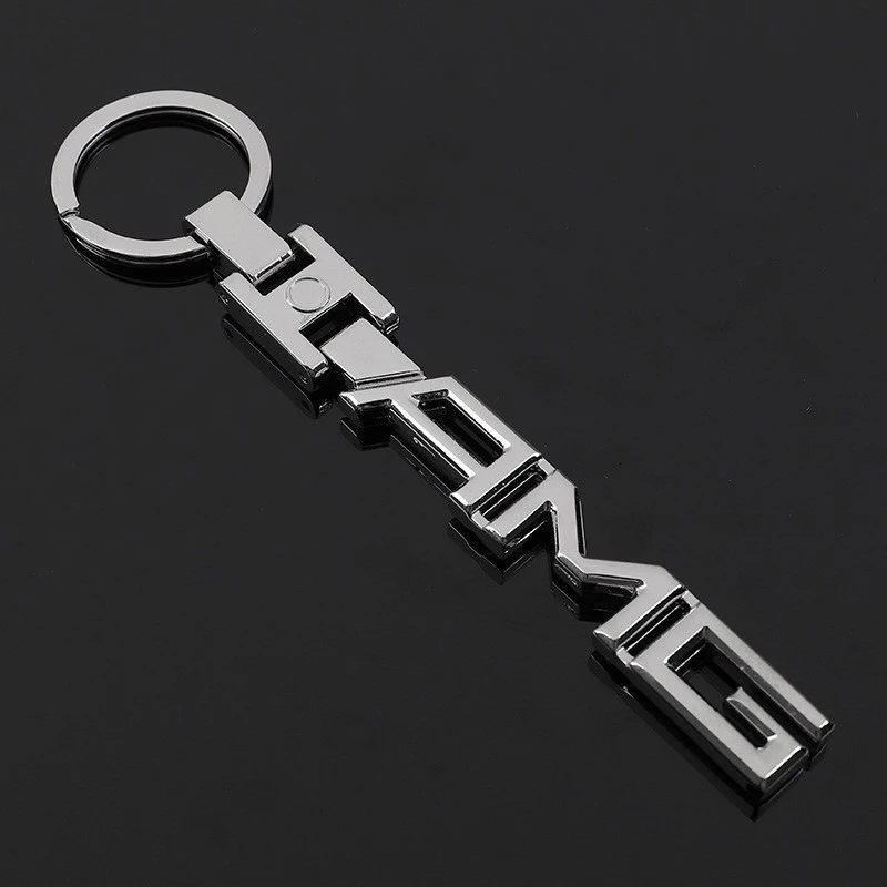 Креативный металлический двухсторонний Логотип H-образной пряжки Стайлинг