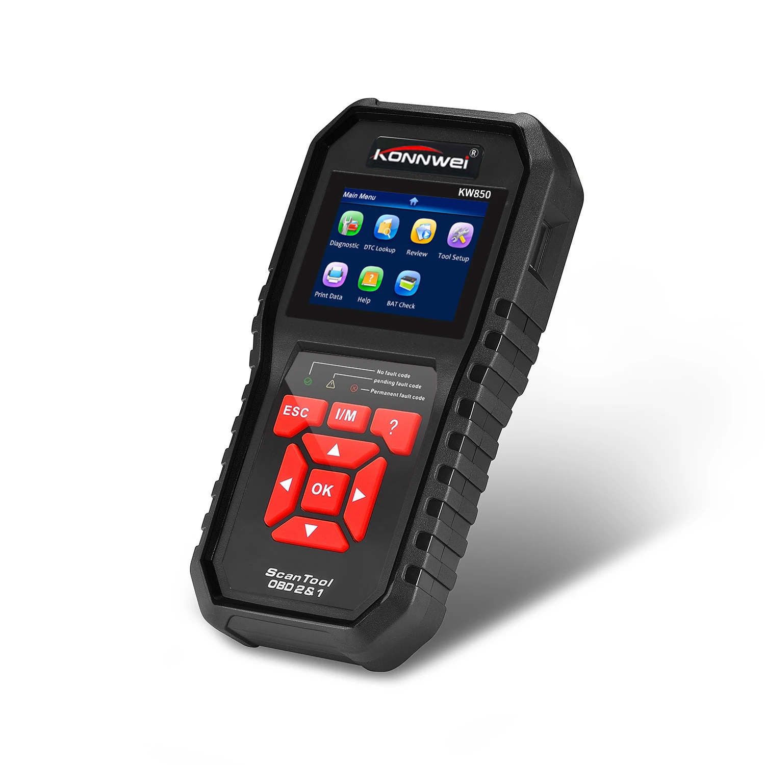KW850 OBD2 сканер считывания кодов автоматического обнаружения Поддержка кода