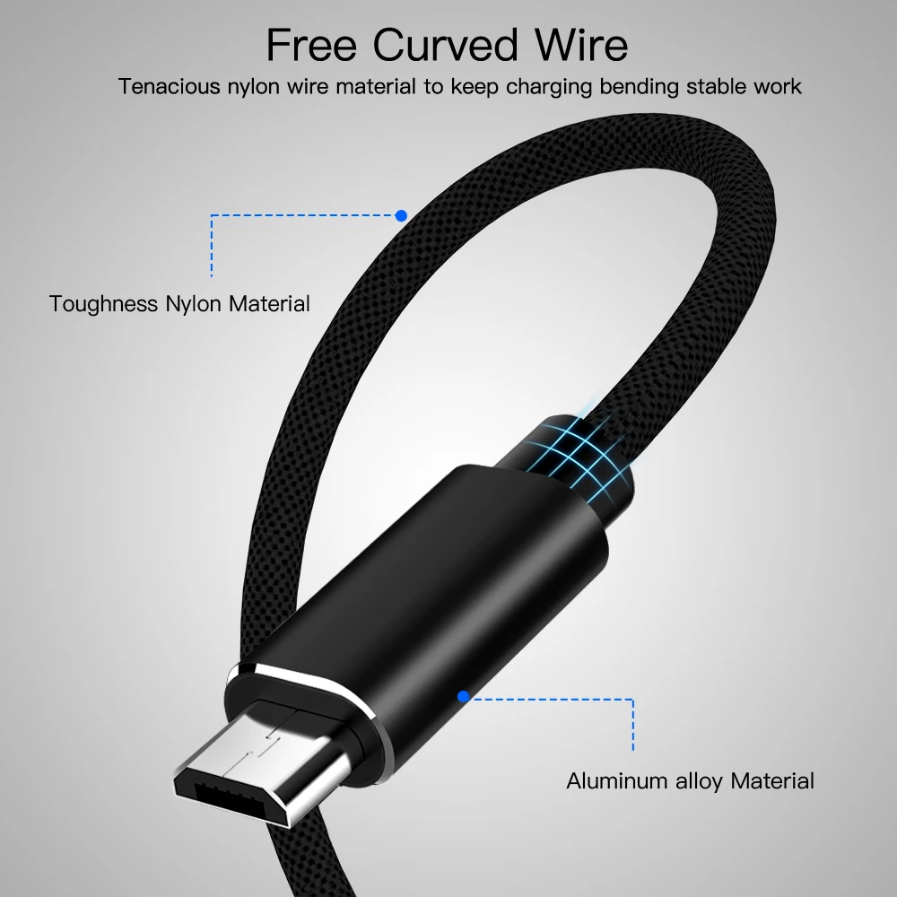 Micro USB OTG Cable Adapter Connector For Samsung S6 Tablet Android for Xiaomi Redmi Note 5 Phone | Электроника