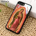 MaiYaCa Дева Мария из Гуадалупе чехол для телефона для iPhone 5 6S 7 8 plus 11 12 13 Pro X XR XS Max Samsung Galaxy S8 S9 S10