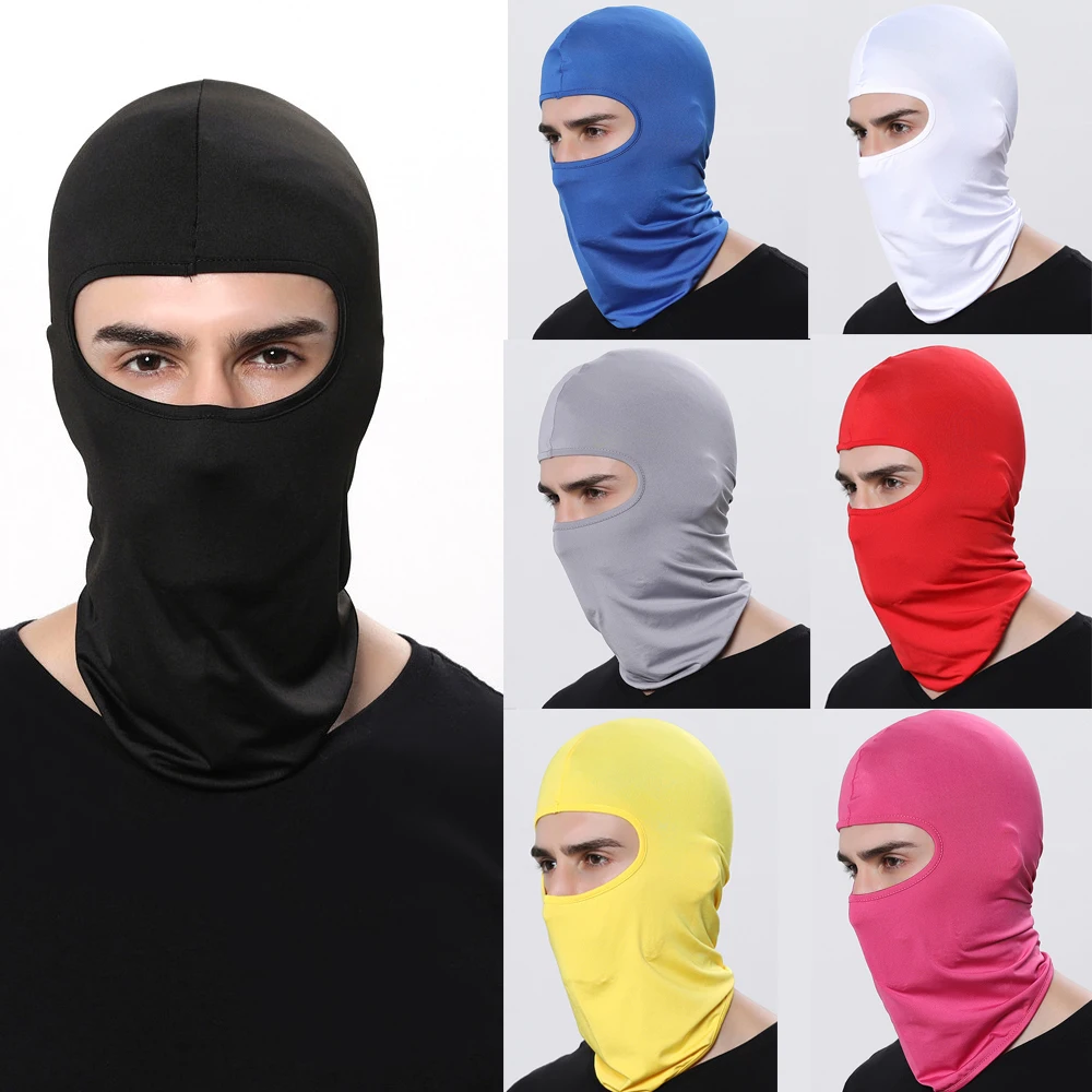 

Fashion Balaclava Motorcycle Full Cover Face Mask Bandana Outdoor Sports Summer Breathable UV Protection Neck Head Tube Scarf