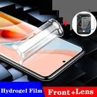 Защита экрана для Xiaomi Redmi 9T, 7A, 9A, 9C, 9, 8, 8A, 7, 6, 6A, Гидрогелевая пленка, Защитная пленка для объектива телефона Redmi 9T