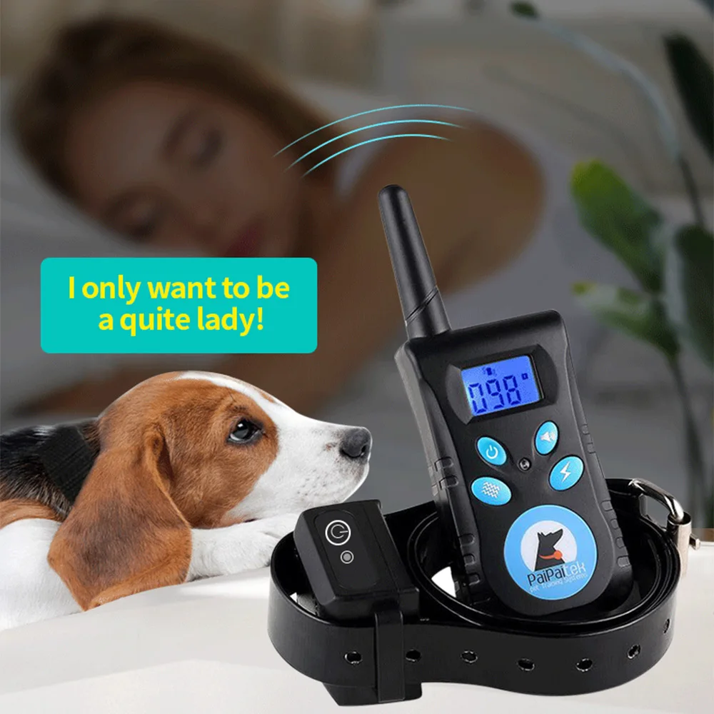 2 In1 автоматическое устройство для обучения собак анти собаки кора Дистанционное