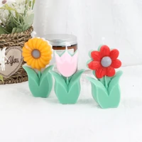 sunflower fondant baking mould tool cake chocolate dessert muffin decoration aromatherapy flower silicone candle ornament mold