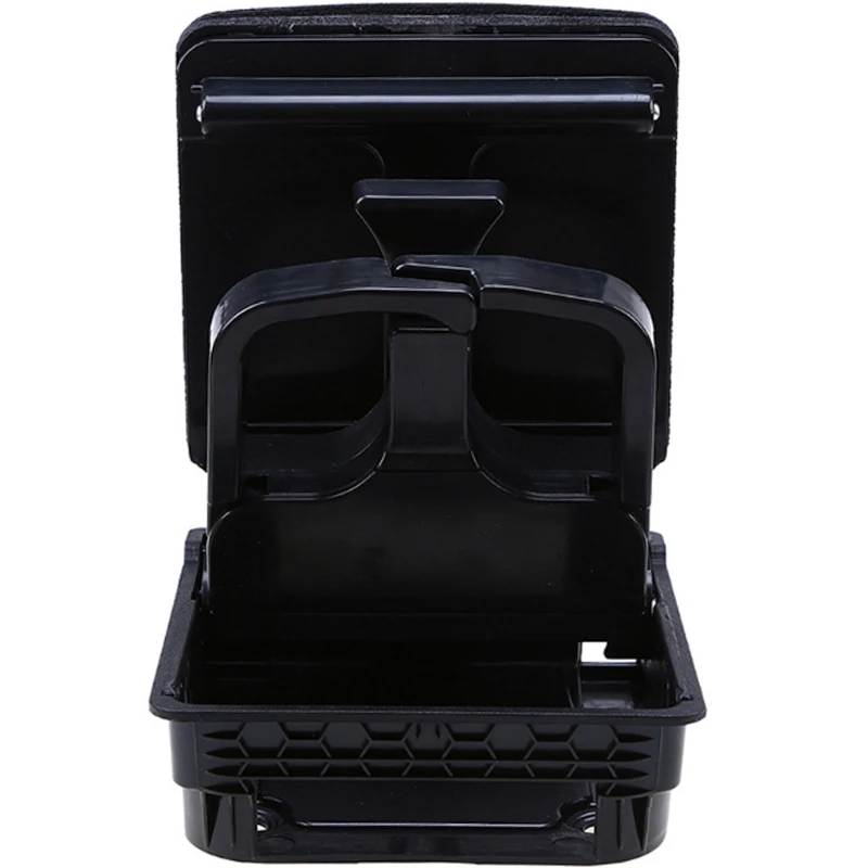 Черная Автомобильная Центральная консоль подлокотник задняя коробка держатель