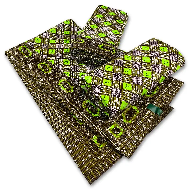 Оригинальный воск 100% хлопок ткань Африканская вощеная принтом 2021 последняя из