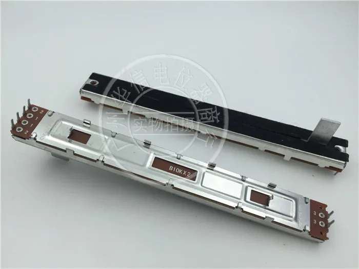 3 шт. 128 мм длинные SC-1009G микшер/двойной прямое скольжение потенциометр B10Kx2/длина