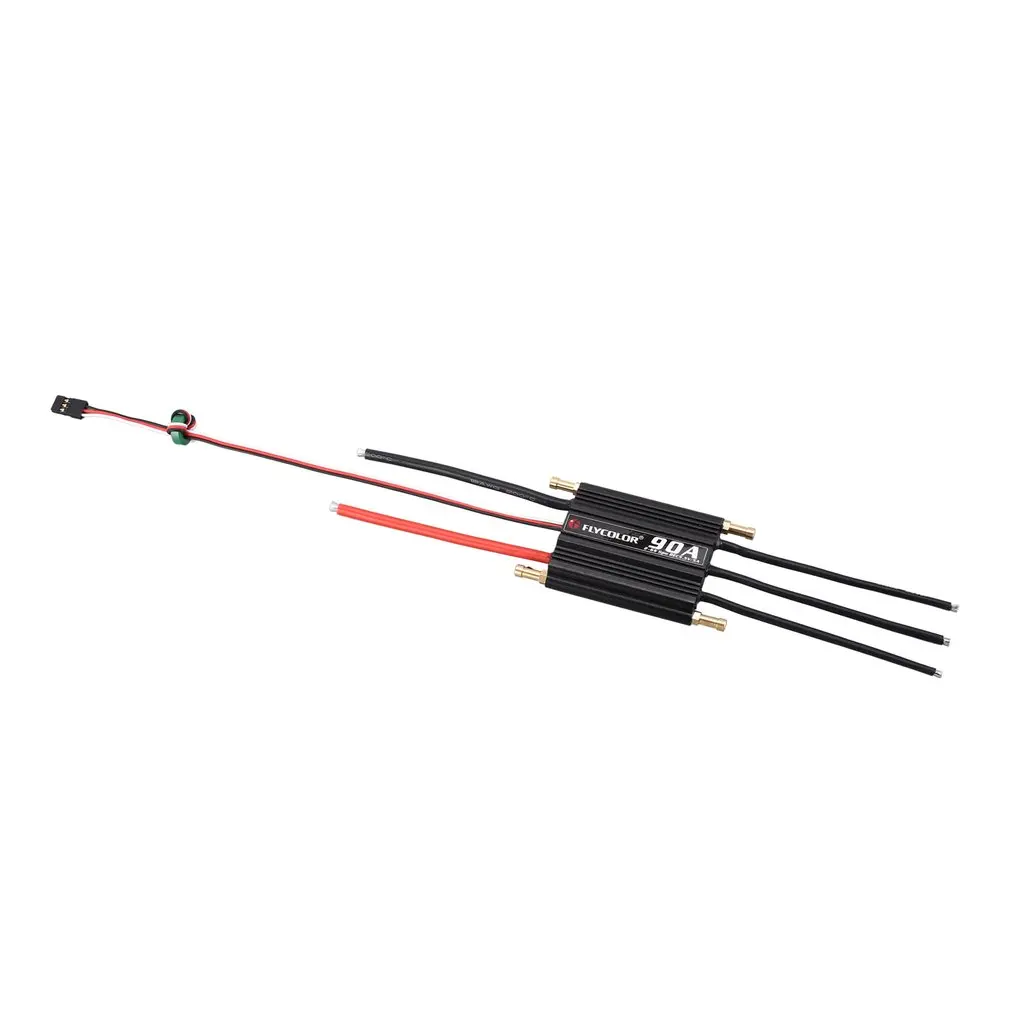 

Бесщеточный Регулятор скорости ESC Flycolor 50A 70A 90A 120A 150A, поддержка 2-6S Lipo BEC 5,5 В/5A для радиоуправляемой лодки F21267/71