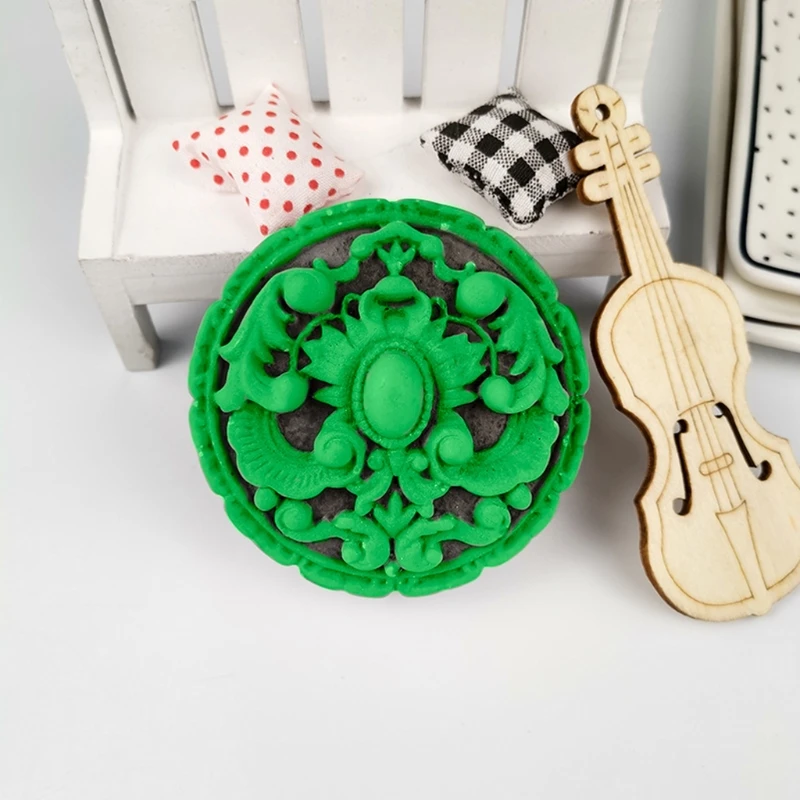 

Court Style Handmade Silicone Soap Molds Non-stick Baking Mold Fondant Chocolate