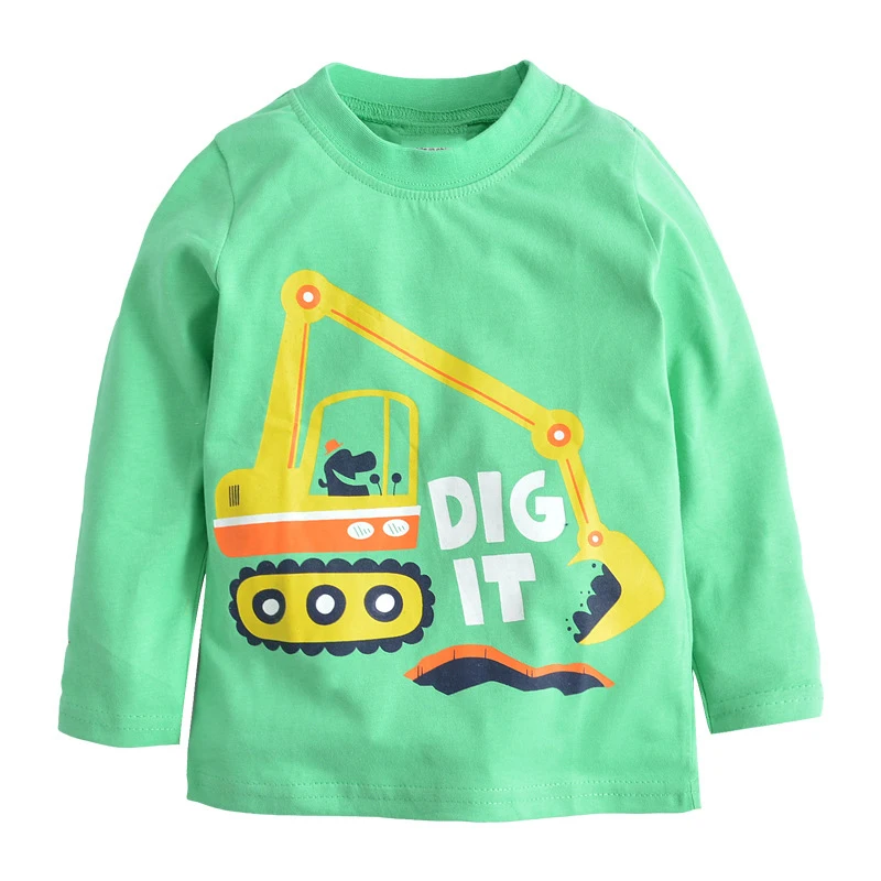 Хлопковая футболка для мальчиков на возраст 24-7 лет