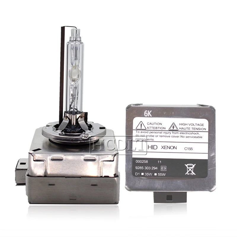 HCDLT 2PCS HID Xenon Headlight Bulb D1S D2S D3S D4S D1 D2 D3 D4 Car Headlamp Light 35W 55W 6000K 4300K 8000K Auto Lamp - купить по