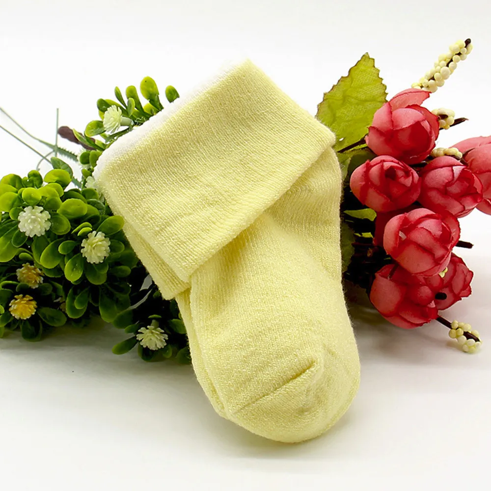 2019 Baby kids socks Girls Comfortable Solid Cute Cotton Sock Slippers Warm Ankle Socks chaussettes fille носки детские#CN25 |