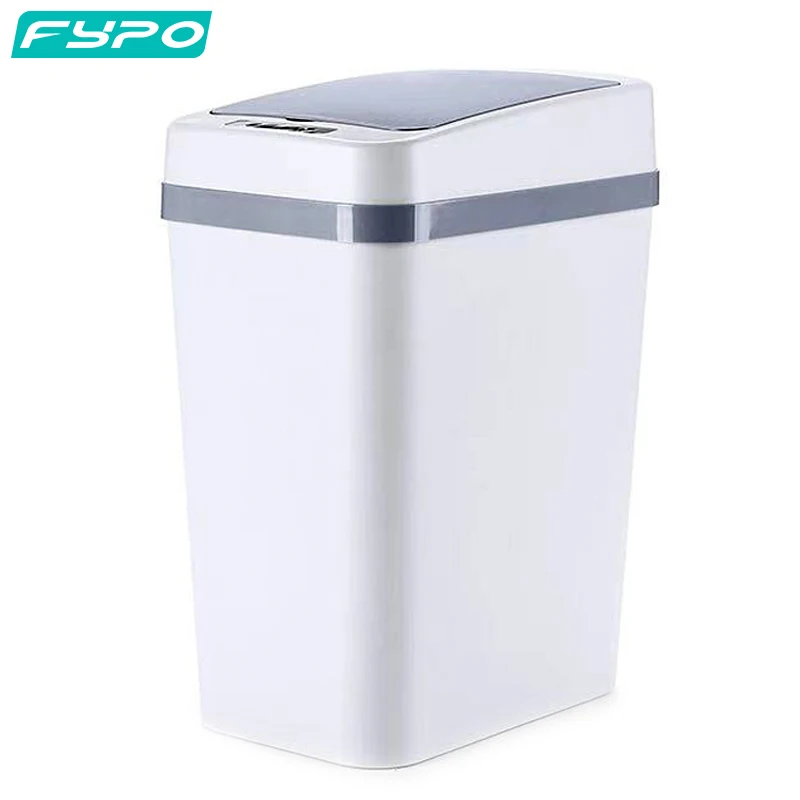

Умная мусорная корзина типа батареи Fypo, Индукционная мусорная корзина с крышкой для детской мусорной корзины