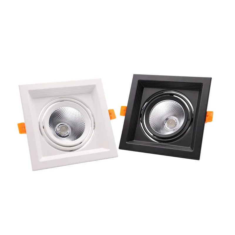 1 шт./лот высокое качество квадратный 10 Вт 15 20 Вт|recessed lighting|led downlightcob led ceiling lamp |