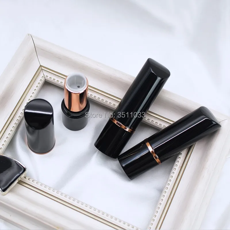 12 1 мм пустая трубка губной помады круглый Форма под губную помаду DIY бальзам для