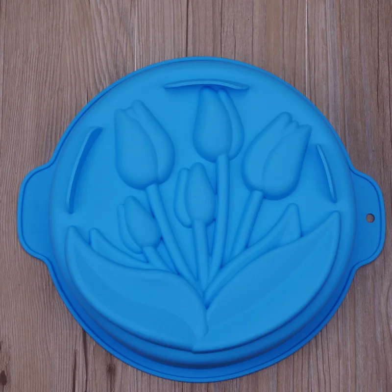 3D форма короны цветка для торта круглая кухонная выпечки сделай сам десерты