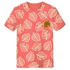 Костюмы для косплея животных Isabelle Shizue, мужская и женская футболка, летние футболки с коротким рукавом, уличная одежда