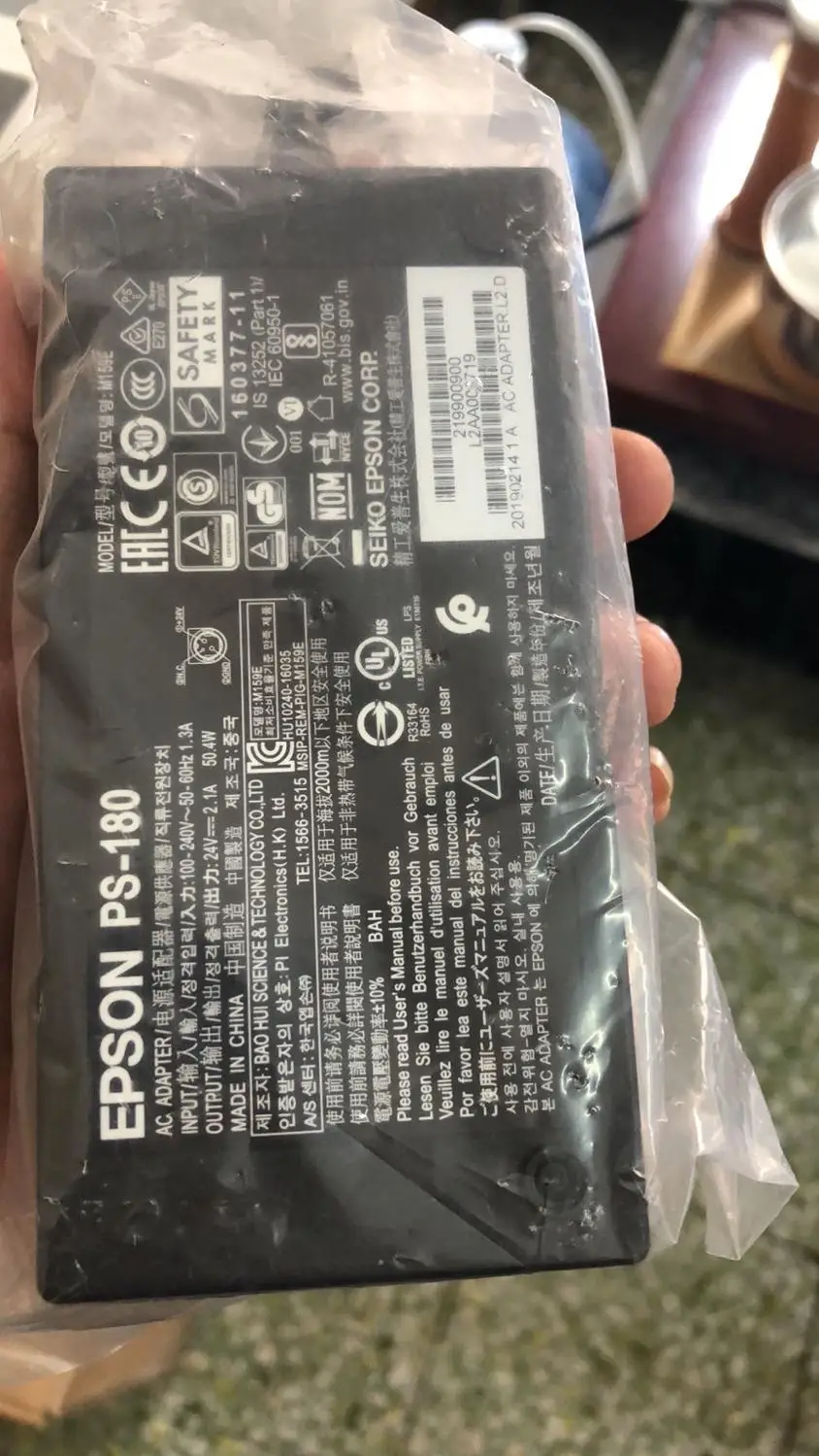 Зарядное устройство для Epson M235A M129C адаптер переменного тока 24 В | Компьютеры и