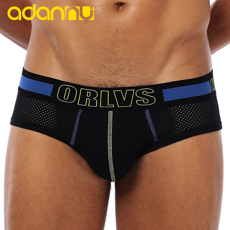 Брендовое Мужское нижнее белье сексуальные мужские плавки нейлоновые дышащие