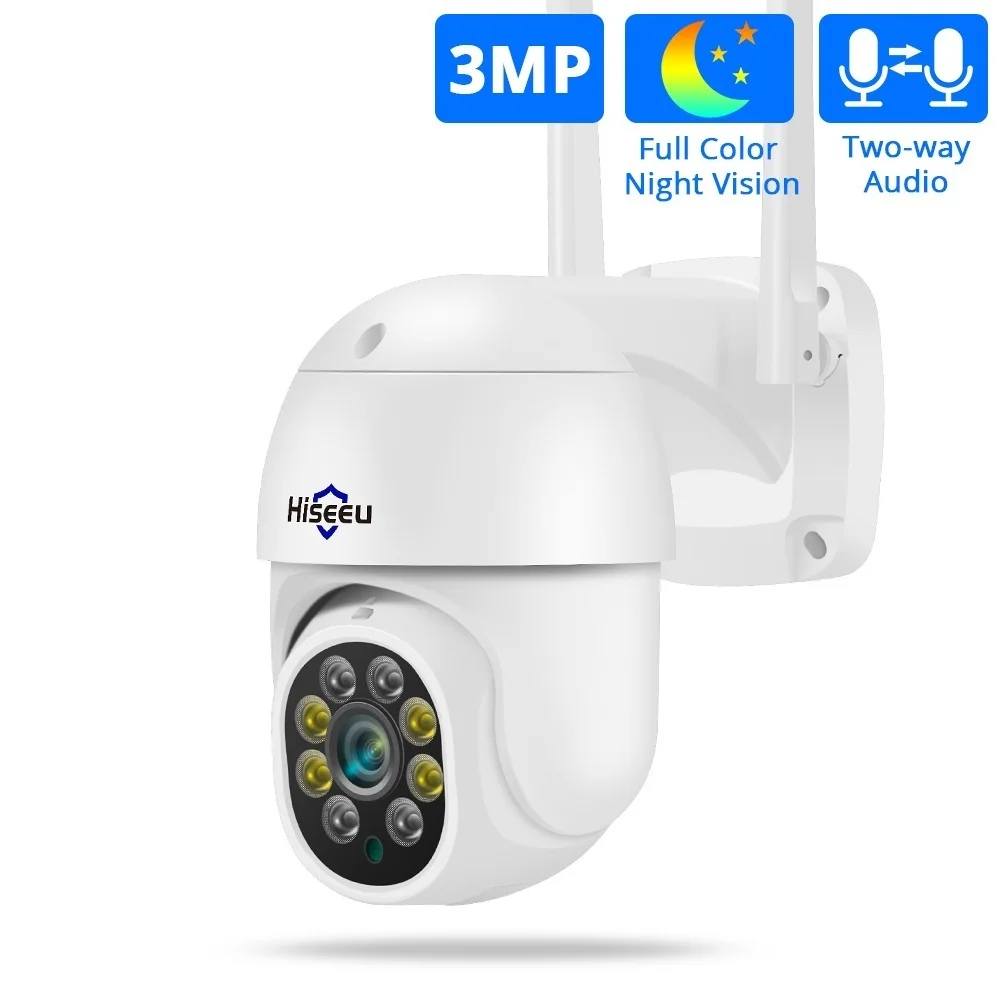 

New 1536P 3MP WIFI Dome 5X Digital Zoom IP Camera Two Way Audio Wireless Camera SD Card for Wireless Camera System