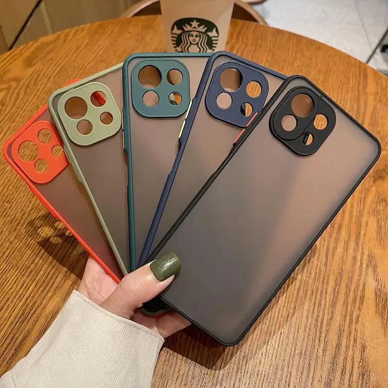 

Shockproof Armor Case For Xiaomi Mi 11 Lite 11T 10T Pro Redmi Note 10 9 S 8 Pro Max Poco X3 NFC F3 Transparent Matte Back Cover
