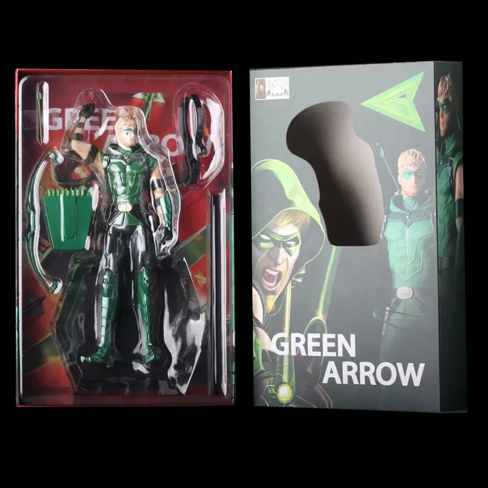 

Vogue Super Hero Green Arrow Oliver Queen Crazy Comic Movie Figure Model Toys Gift