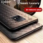 Роскошный дышащий сетчатый чехол BV для телефона Xiaomi 11 10 Pro 9T Note 10 9 Lite A3 F2 Pro X2 M3 8 SE, плетеный кожаный мягкий чехол