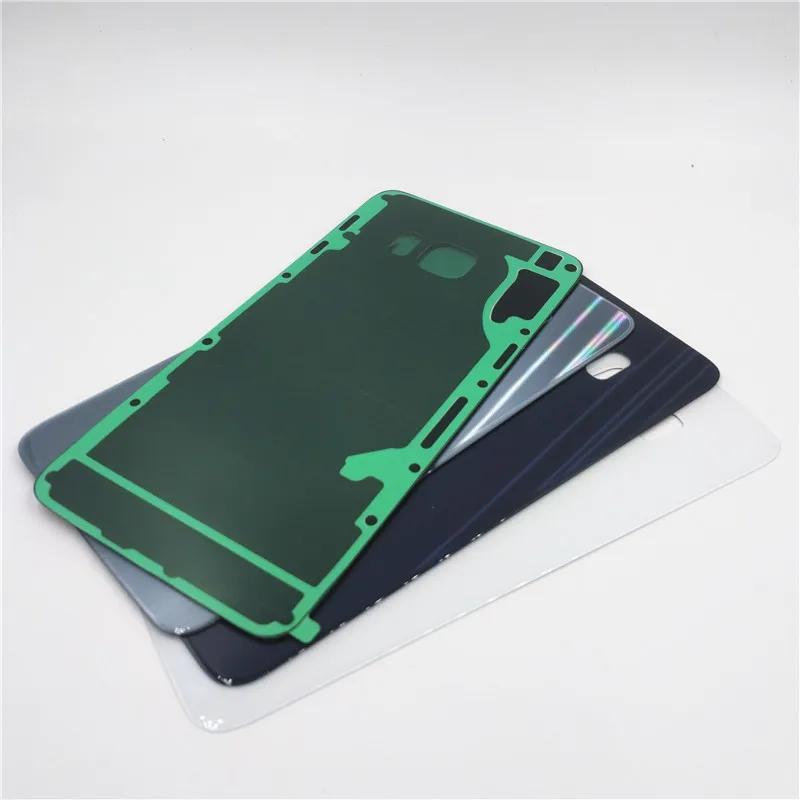 

10Pcs Top Quality Battery Cover For Samsung Galaxy S6 G920 Back Cover G925 G928 S6 Edge S6 + S6Edge Plus Rear Glass Housing Door