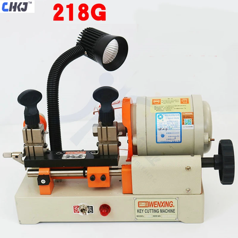 CHKJ WENXING 218G машина для резки ключей 220 В горизонтальная копировальная изготовления
