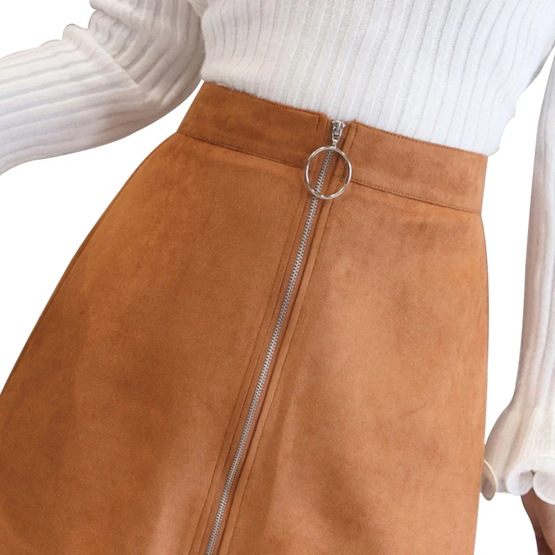 

2020 Sexy Women A Line High Waisted Pencil Skirt Casual Bodycon Button Short Mini Skirts No Loss