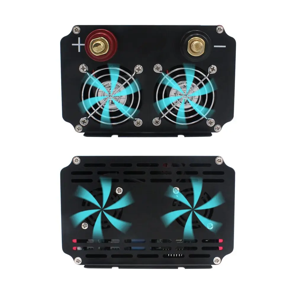 6000 Вт 10000 4USB DC 12 В к AC 220 портативный автомобильный инвертор зарядное устройство